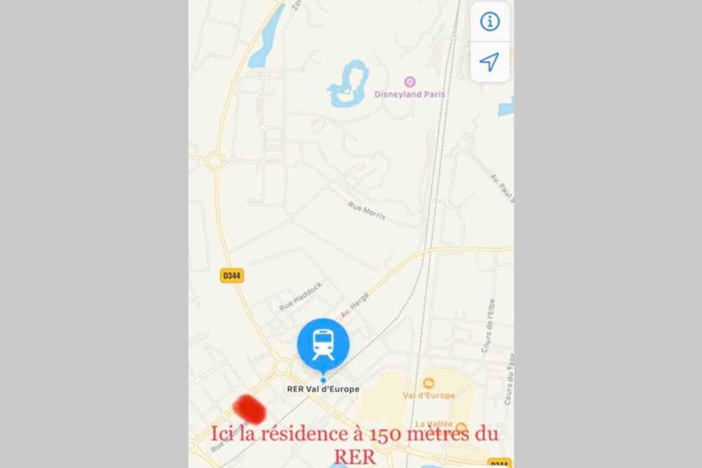 شقة Escale A Disneyland Paris مونتِفرا المظهر الخارجي الصورة